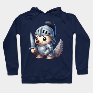 Cute Pangolin Knight Hoodie